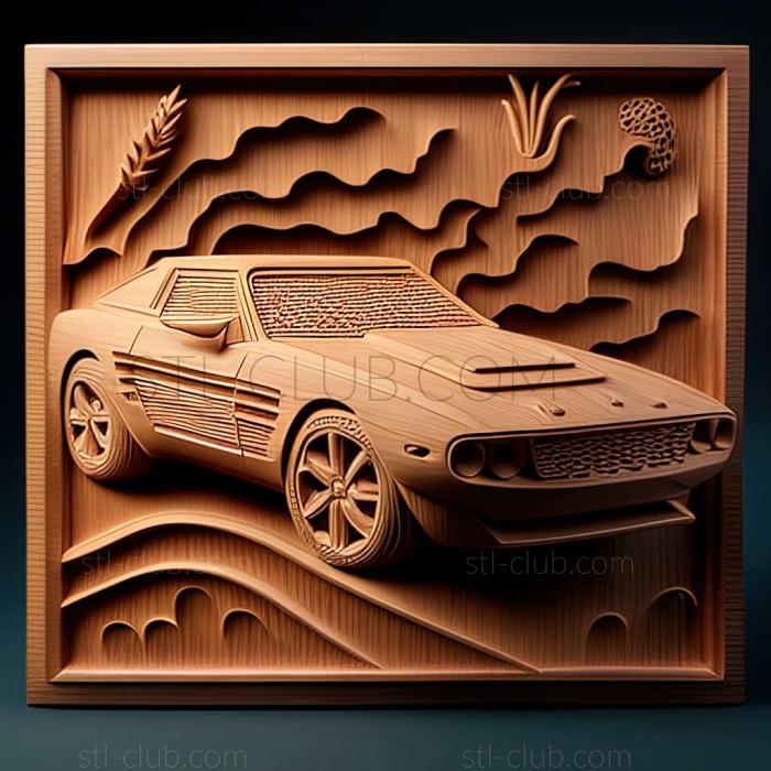 3D мадэль Maserati Indy (STL)